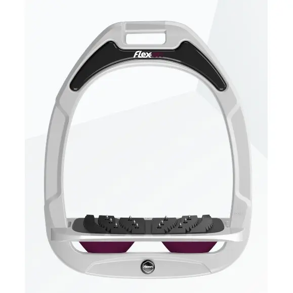 Meilleurs prix pour Étriers Incliné Ultra Grip Blanc/Gris/Prune Flex-On Green Composite