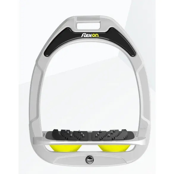 Étriers Incliné Ultra Grip Blanc/Gris/Jaune Flex-On Green Composite