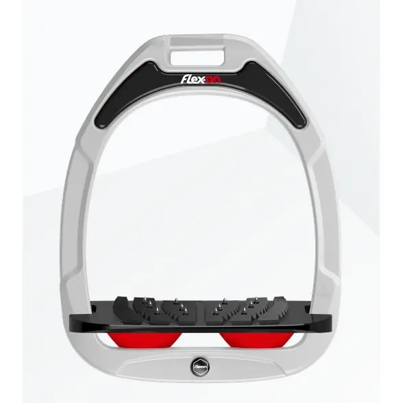 Étriers Incliné Ultra Grip Blanc/Noir/Rouge Flex-On Green Composite