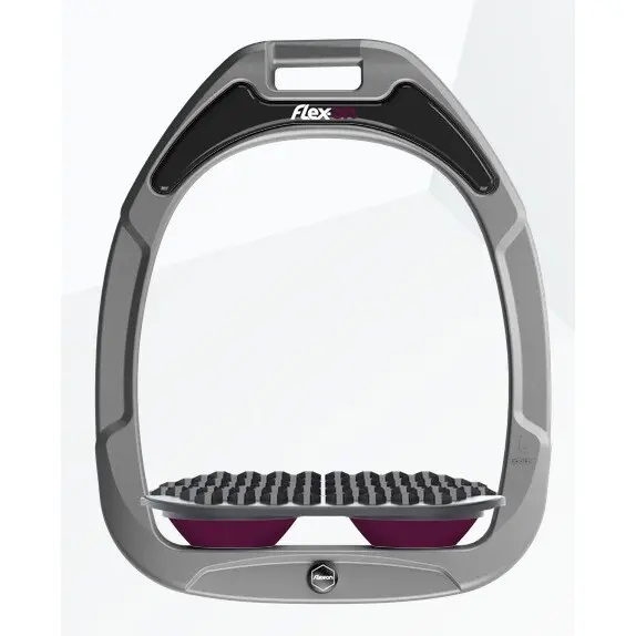 Étriers Endurance Aluminium/Gris/Prune Flex-On Green Composite