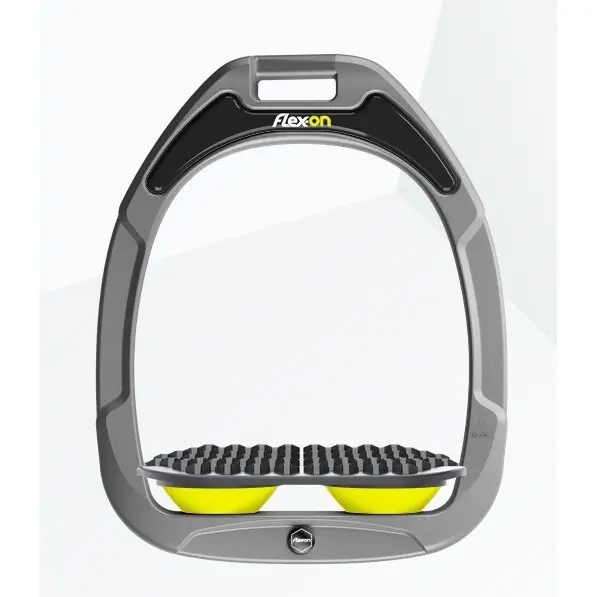 Étriers Endurance Aluminium/Gris/Jaune Flex-On Green Composite