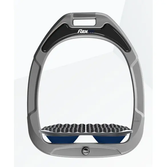 Étriers Endurance Aluminium/Gris/Marine Flex-On Green Composite