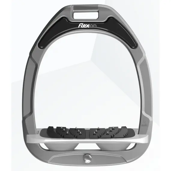 Meilleurs prix pour Étriers Incliné Grip Aluminium/Gris/Gris Flex-On Green Composite