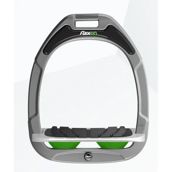 Schrägstützen Grip Aluminium/Grau/Grün Flex-On Green Composite