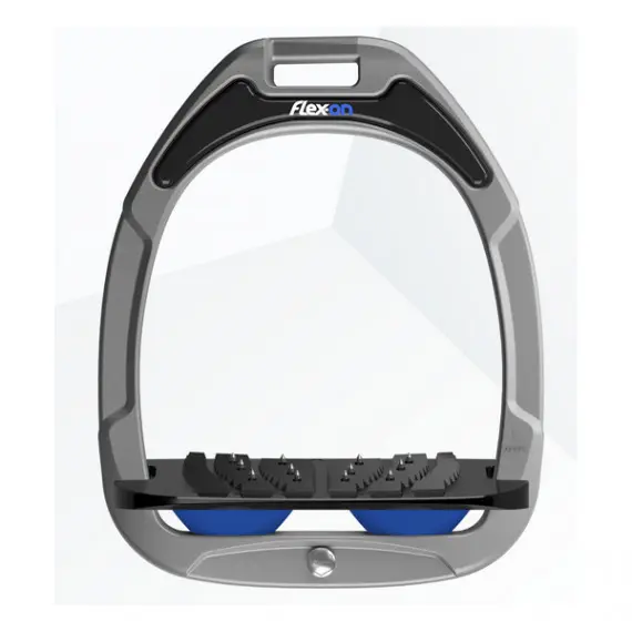 Meilleurs prix pour Étriers Incliné Grip Aluminium/Noir/Bleu Flex-On Green Composite