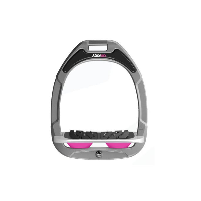 Meilleurs prix pour Étriers Incliné Ultra Grip Aluminium/Gris/Rose Flex On Green Composite