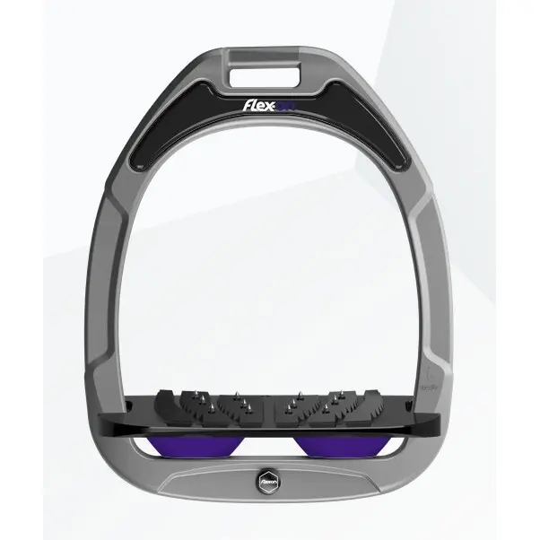 Étriers Incliné Ultra Grip Aluminium/Noir/Violet Flex-On Green Composite