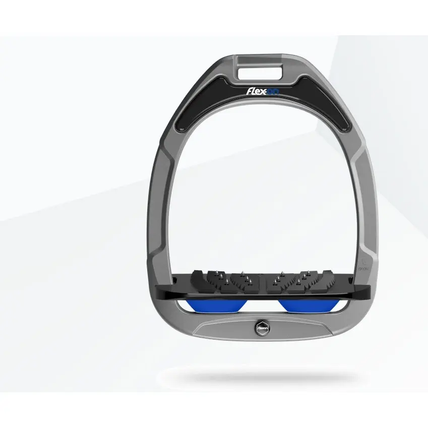 Comparer les prix de Étriers Incliné Ultra Grip Aluminium/Noir/Bleu Flex On Green Composite