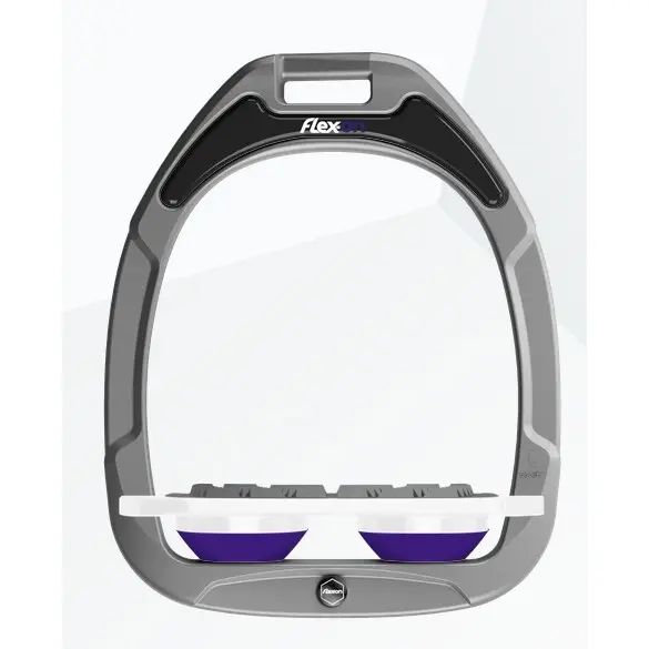 Griffzügel Aluminium/Weiß/Violett Flex-On Green Composite