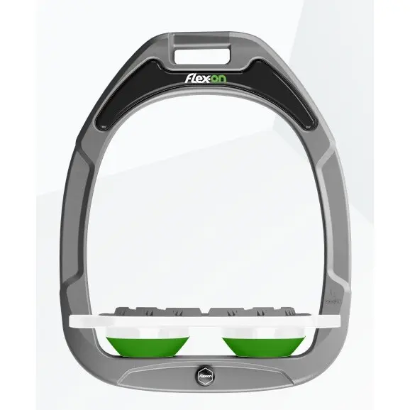Flat Grip Aluminium/Weiß/Grün Flex-On Green Composite