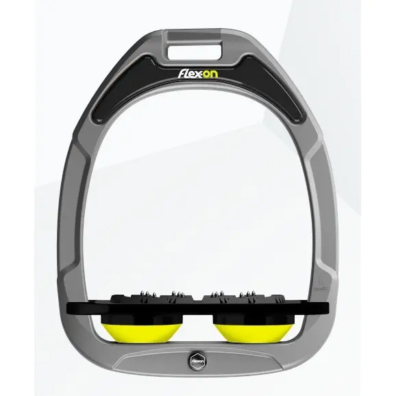 Platte Ultra Grip Aluminium/Scharz/Gelb Flex-On Green Composite