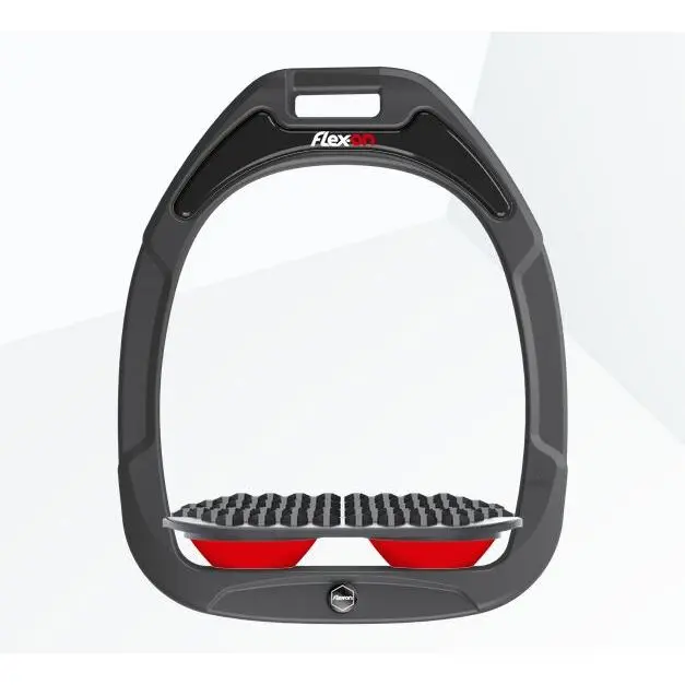 Étriers Endurance Anthracite/Gris/Rouge Flex-On Green Composite
