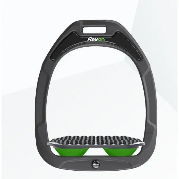 Étriers Endurance Anthracite/Gris/Vert Flex-On Green Composite