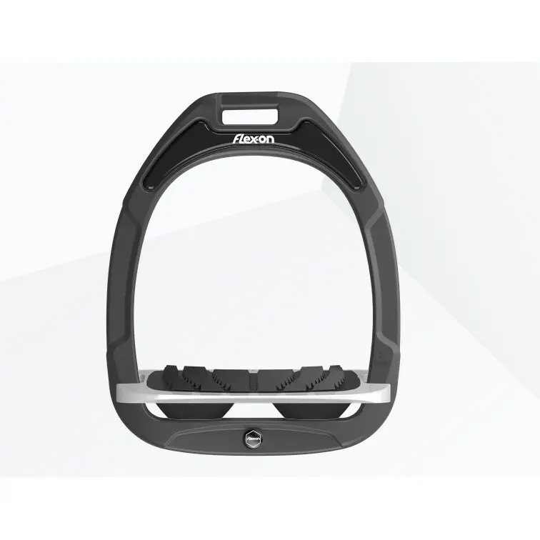 Schrägsteigbügel Grip Anthrazit/Grau/Schwarz Flex-On Green Composite