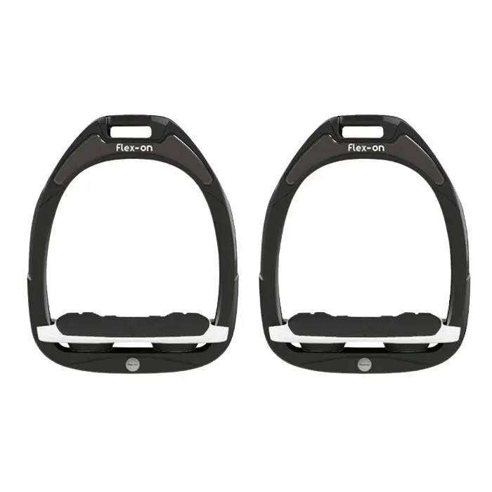 Étriers Incliné Ultra Grip Anthracite/Blanc/Noir Flex-On Green Composite