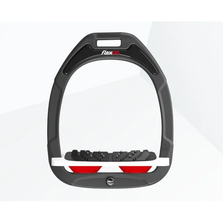 Étriers Incliné Ultra Grip Anthracite/Blanc/Rouge Flex-On Green Composite