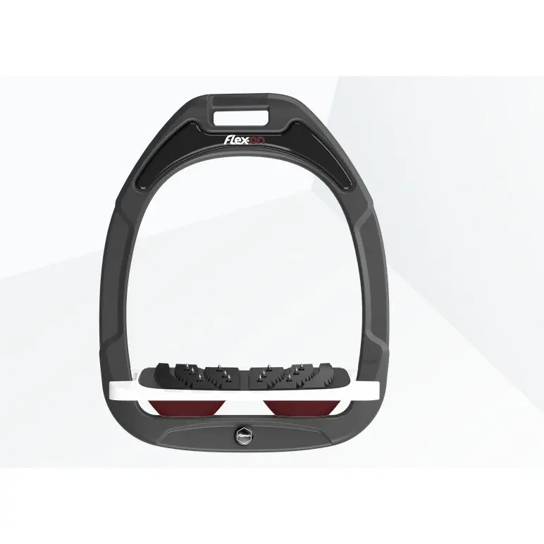 Étriers Incliné Ultra Grip Anthracite/Blanc/Bordeaux Flex-On Green Composite
