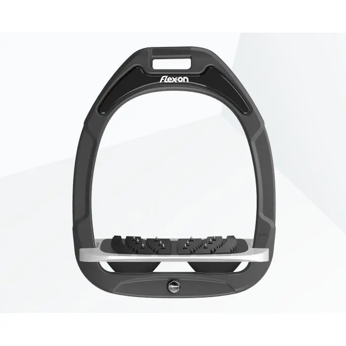 Schrägsteigbügel Ultra Grip Anthrazit/Grau/Schwarz Flex-On Green Composite