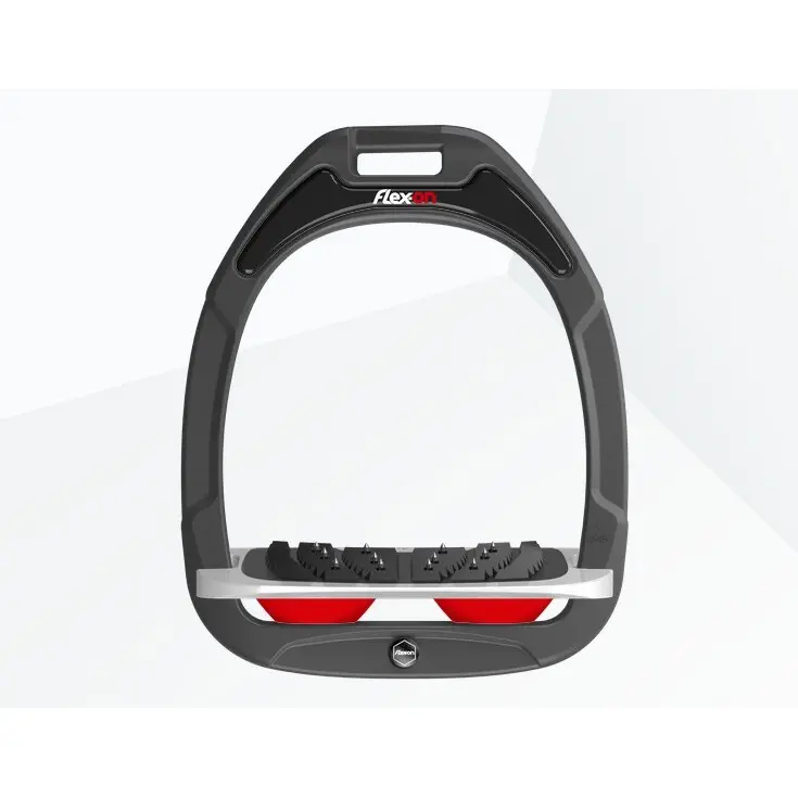 Étriers Incliné Ultra Grip Anthracite/Gris/Rouge Flex-On Green Composite