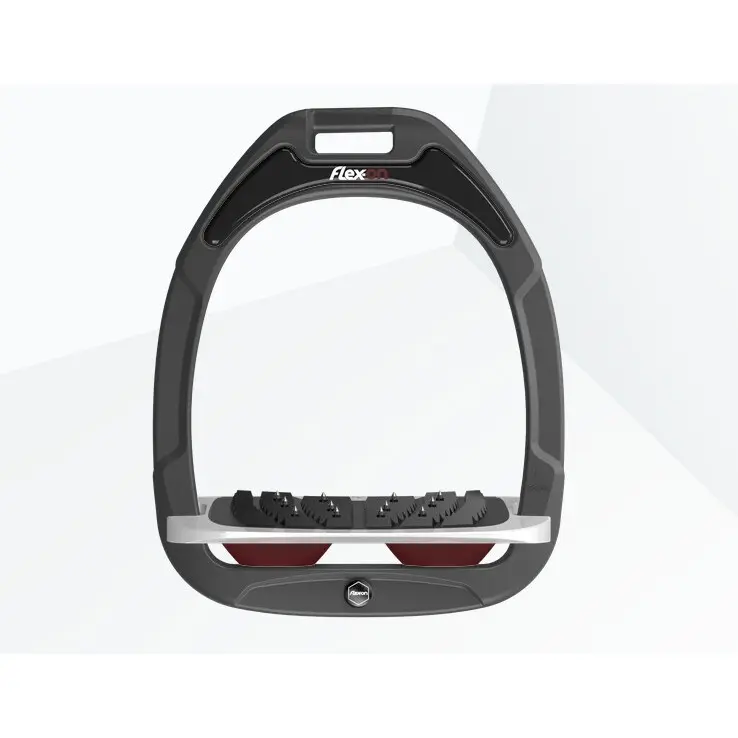 Étriers Incliné Ultra Grip Anthracite/Gris/Bordeaux Flex-On Green Composite
