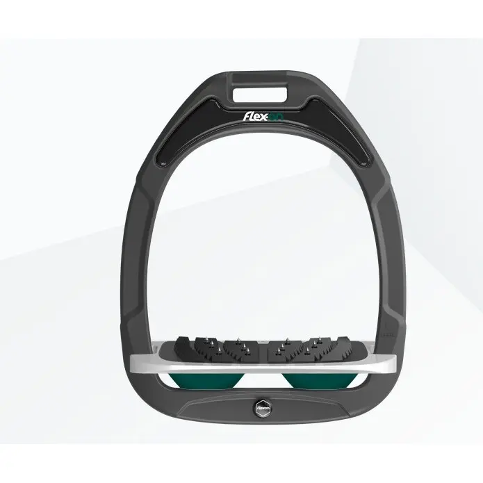 Étriers Incliné Ultra Grip Anthracite/Gris/Vert Flex-On Green Composite