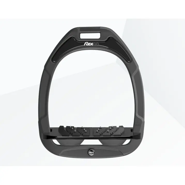 Ultra Grip Steigbügel Anthrazit/Schwarz/Anthrazit Flex-On Green Composite