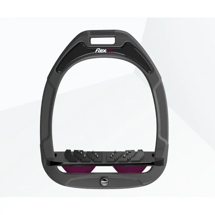 Étriers Incliné Ultra Grip Anthracite/Noir/Prune Flex-On Green Composite