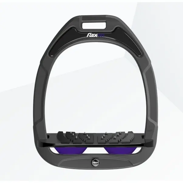 Étriers Incliné Ultra Grip Anthracite/Noir/Violet Flex-On Green Composite