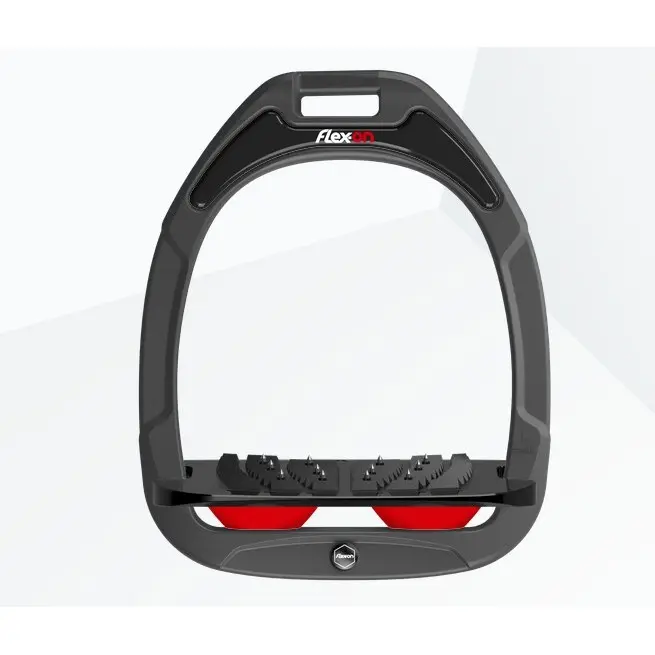 Étriers Incliné Ultra Grip Anthracite/Noir/Rouge Flex-On Green Composite