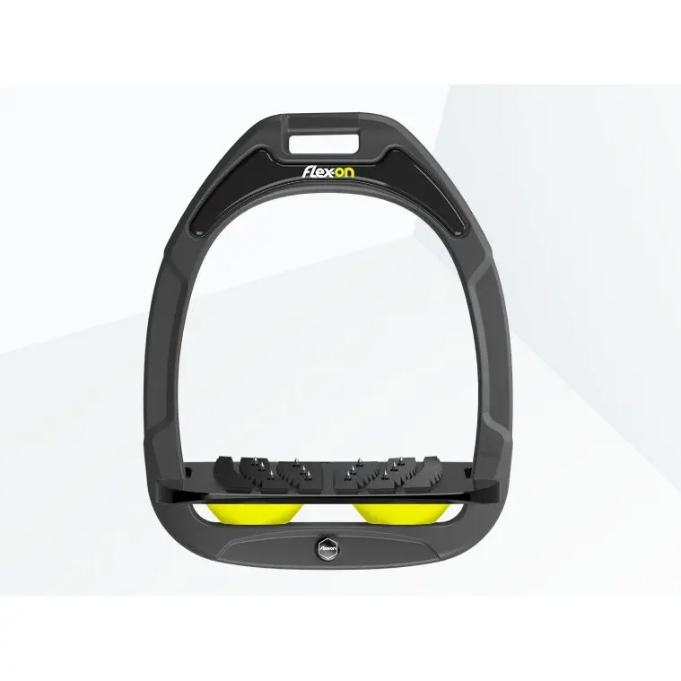 Étriers Incliné Ultra Grip Anthracite/Noir/Jaune Flex-On Green Composite