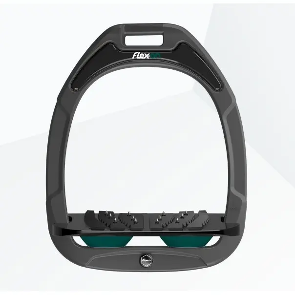 Étriers Incliné Ultra Grip Anthracite/Noir/Vert Flex-On Green Composite