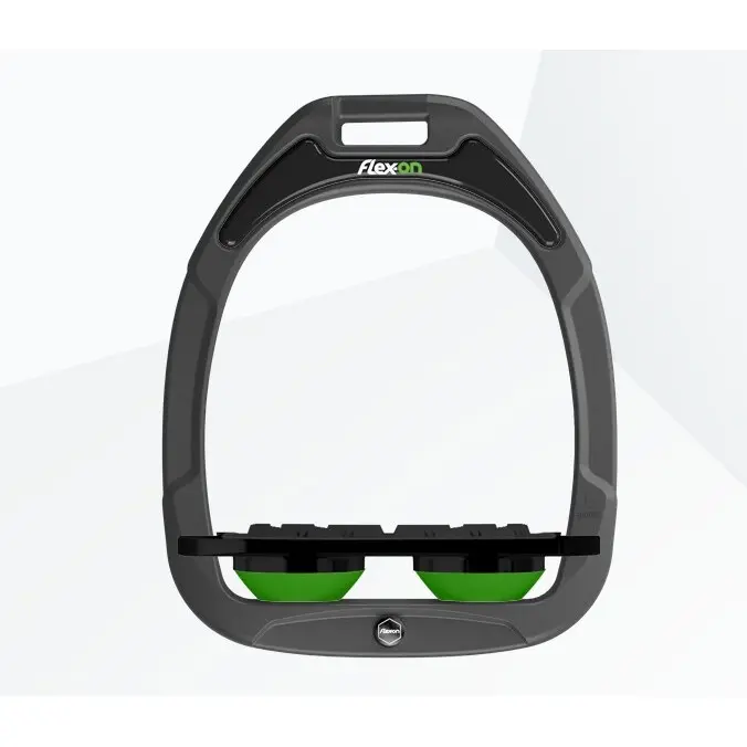 Plattengriffe Anthrazit/Schwarz/Grün Flex-On Green Composite