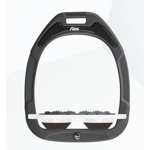 Ultra Grip Plattenbeschläge Anthrazit/Weiß/Braun Flex-On Green Composite