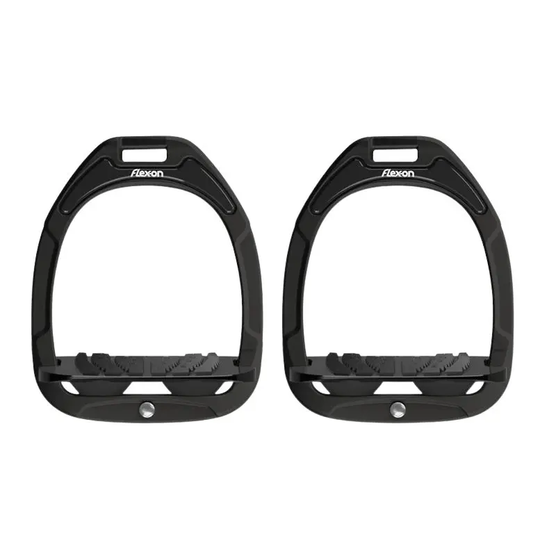 Meilleurs prix pour Étriers équitation Green Composite incliné grip Flex On