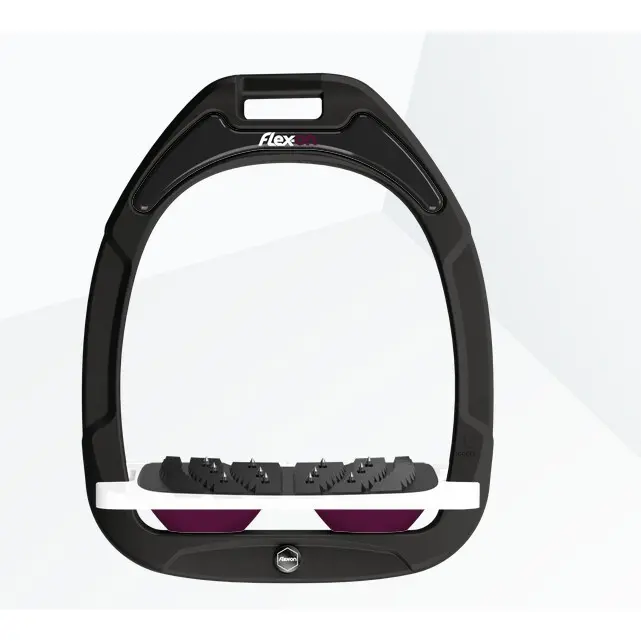 Étriers Incliné Ultra Grip Noir/Blanc/Prune Flex-On Green Composite