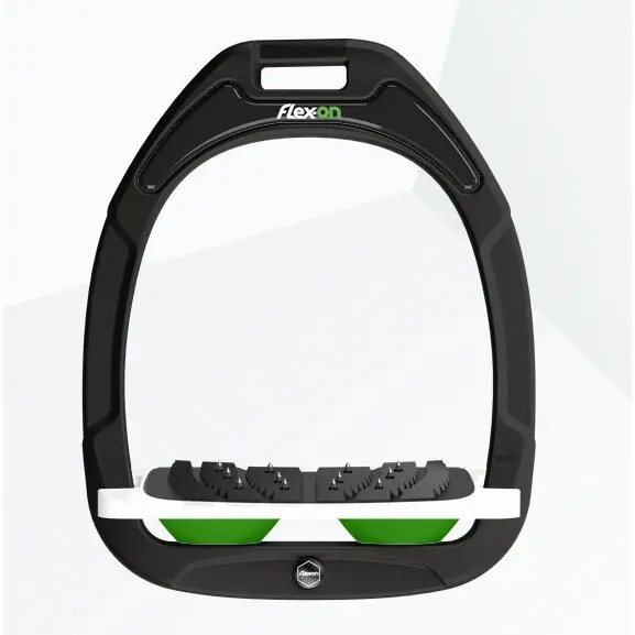 Meilleurs prix pour Étriers Incliné Ultra Grip Noir/Blanc/Vert Flex-On Green Composite