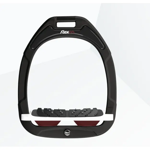 Meilleurs prix pour Étriers Incliné Ultra Grip Noir/Blanc/Bordeaux Flex-On Green Composite