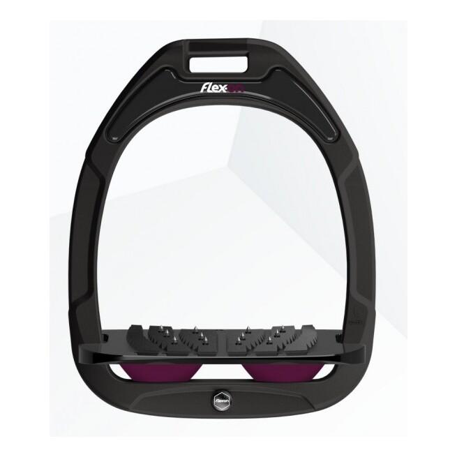 Meilleurs prix pour Étriers Incliné Ultra Grip Noir/Gris/Prune Flex On Green Composite