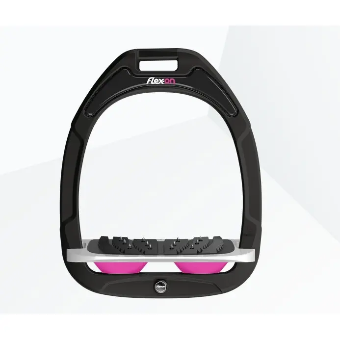 Étriers Incliné Ultra Grip Noir/Gris/Rose Flex-On Green Composite