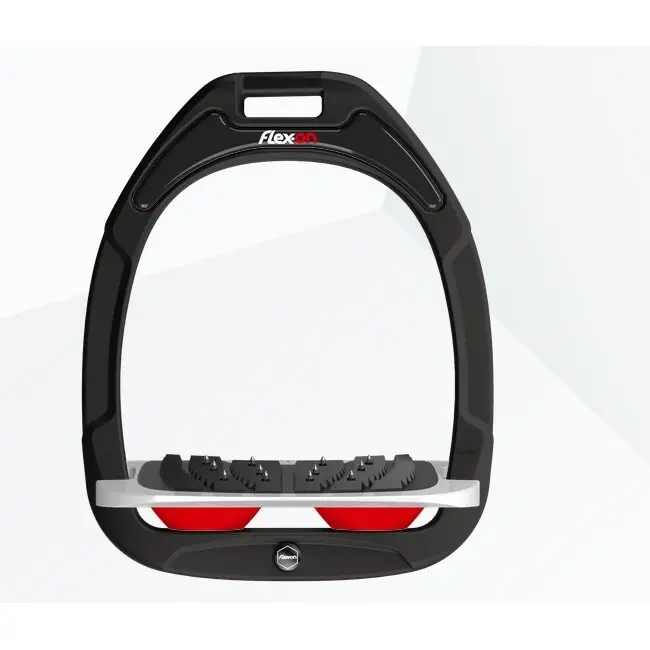Étriers Incliné Ultra Grip Noir/Gris/Rouge Flex-On Green Composite