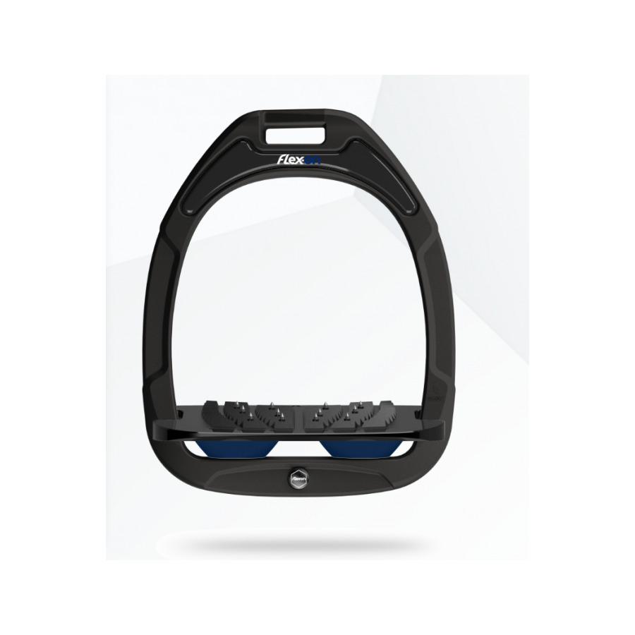 Comparer les prix de Étriers Incliné Ultra Grip Noir/Gris/Bleu Flex On Green Composite