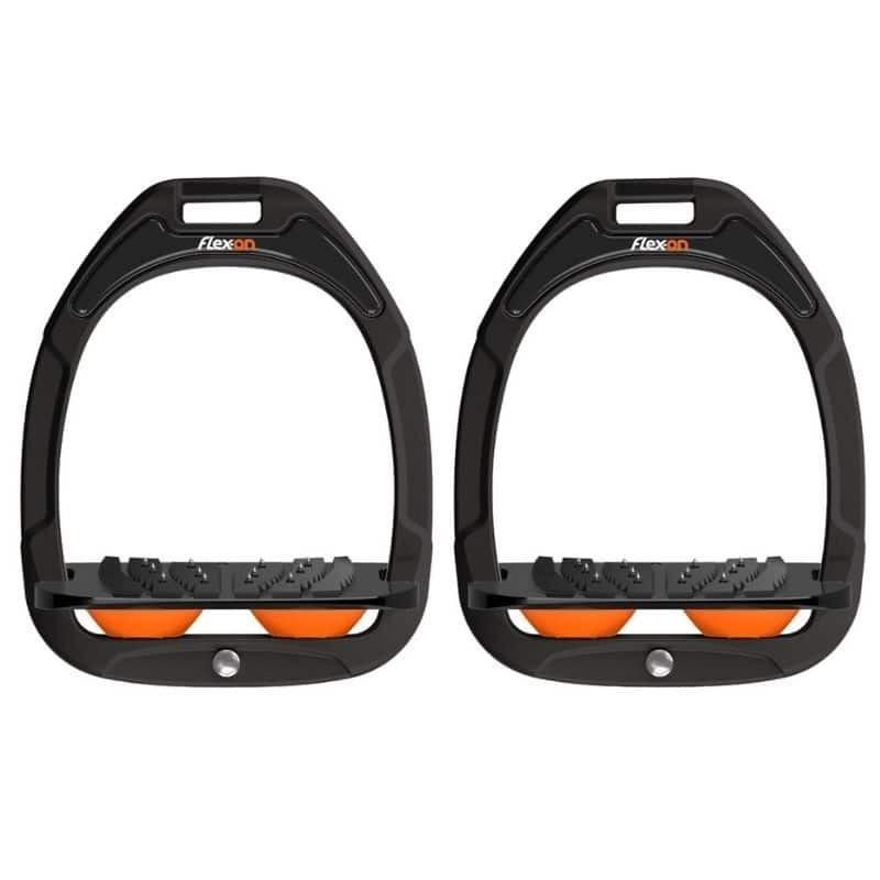 Meilleurs prix pour Étriers Incliné Ultra Grip Noir/Noir/Orange Flex On Green Composite