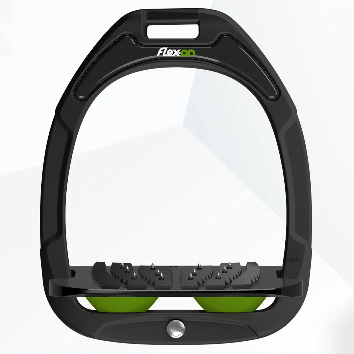 Ultra Grip Steigbügel Schwarz/Schwarz/Grün Flex-On Green Composite