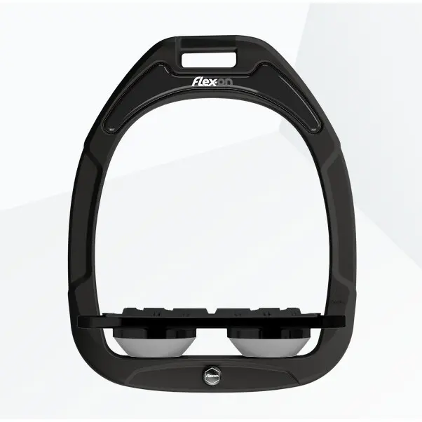 Étriers Plat Grip Noir/Noir/Gris Flex-On Green Composite