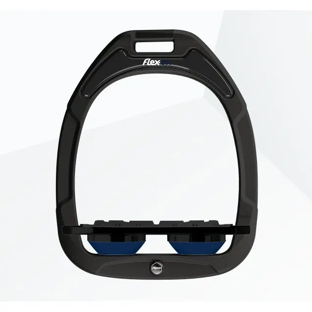 Plattensteigbügel Grip Schwarz/Schwarz/Marin Flex-On Green Composite