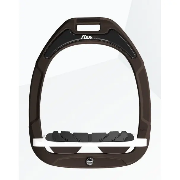 Étriers Incliné Grip Marron/Blanc Flex-On Green Composite