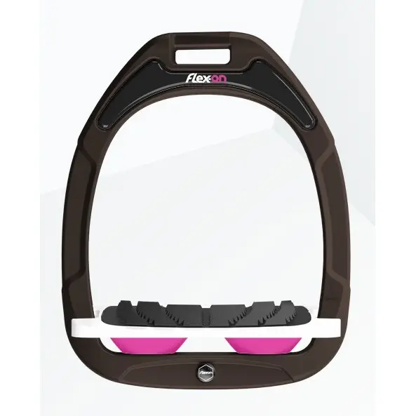 Meilleurs prix pour Étriers Incliné Grip Marron/Blanc/Rose Flex-On Green Composite