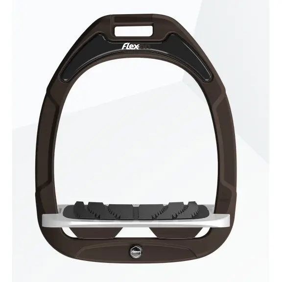 Étriers Incliné Grip Marron/Gris/Gris Flex-On Green Composite