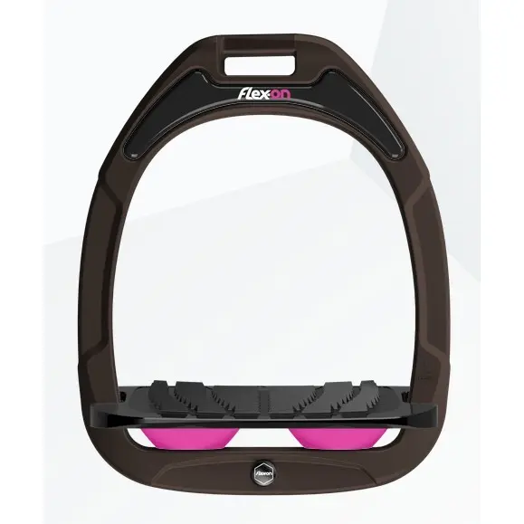 Étriers Incliné Ultra Grip Anthracite/Blanc/Prune Flex-On Green Composite