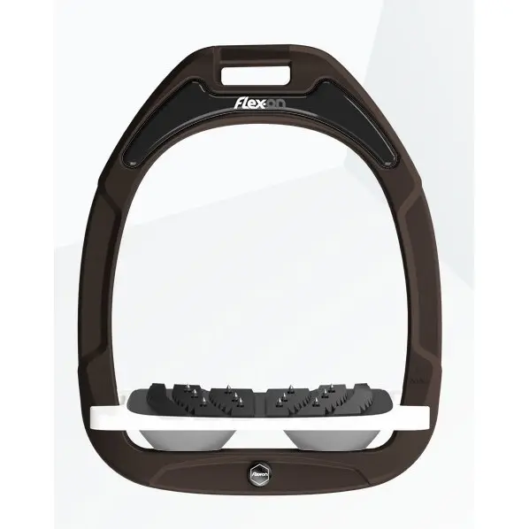 Étriers Incliné Ultra Grip Marron/Blanc/Gris Flex-On Green Composite